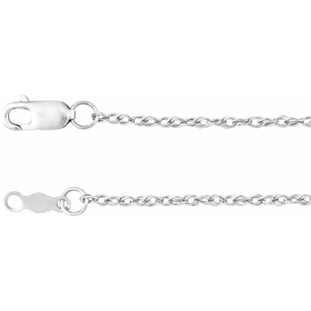 1.25 mm Rope Chain