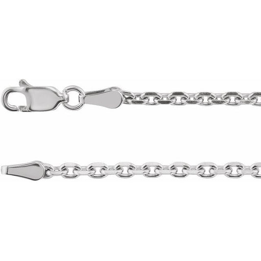 Diamond-Cut Cable Chain