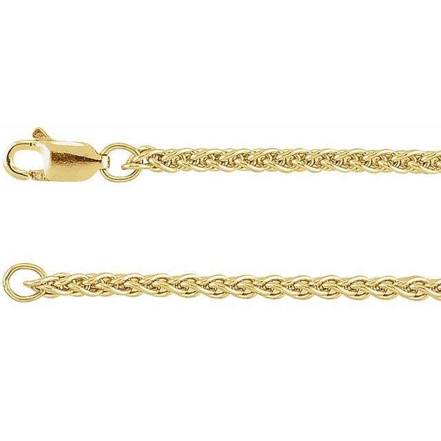 1 mm Wheat Chain