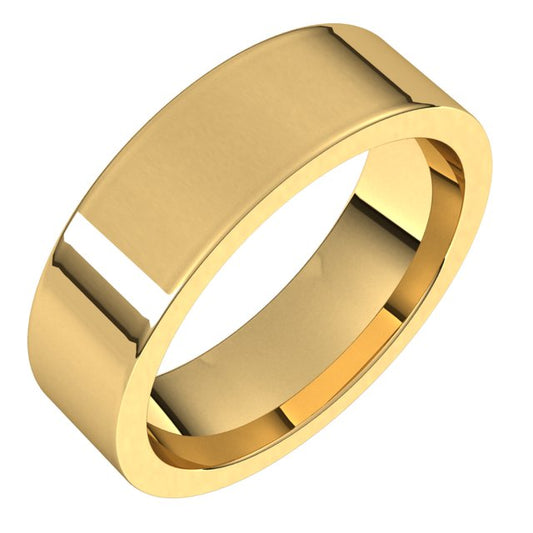 Flat Comfort-Fit Bands