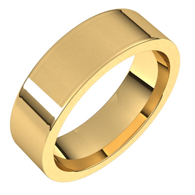 Flat Comfort-Fit Bands