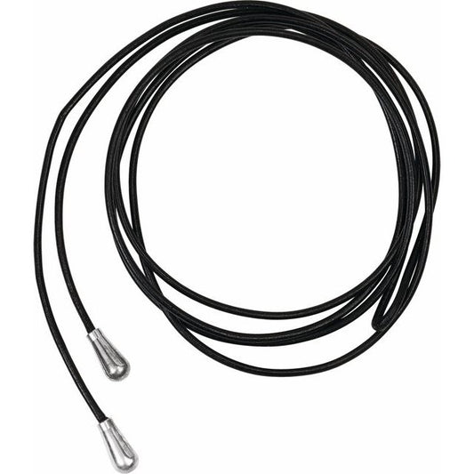 Kera? 1.5 mm Black Leather Lariat Cord