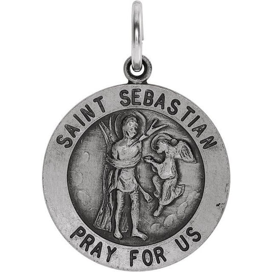 St. Sebastian Medal Necklace or Pendant
