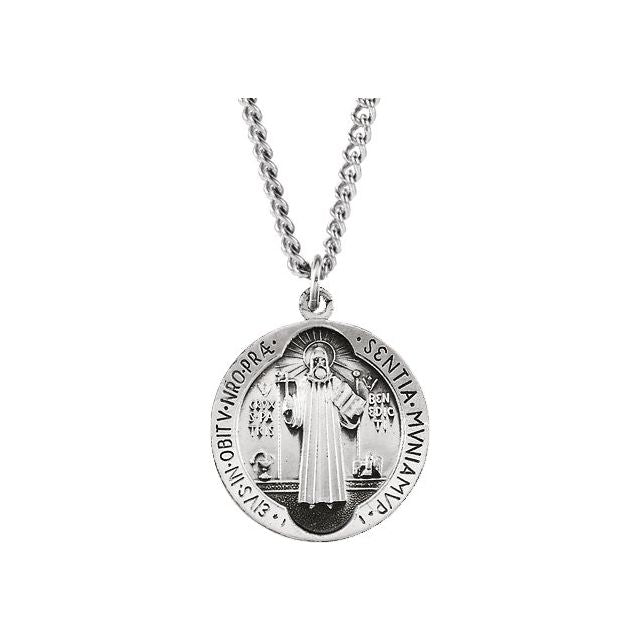 St. Benedict Medal Necklace or Pendant
