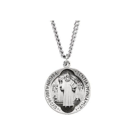 St. Benedict Medal Necklace or Pendant