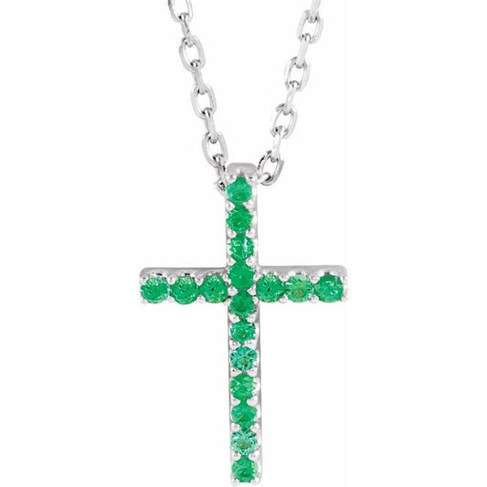 Petite Cross Necklace or Pendant