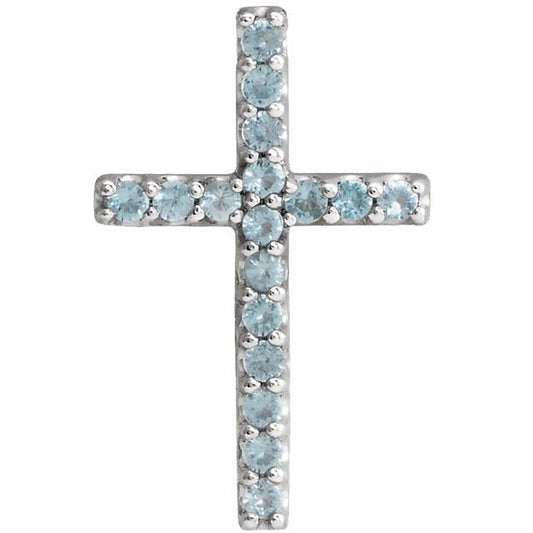 Petite Cross Necklace or Pendant