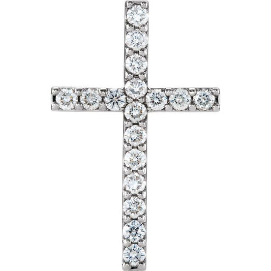 Petite Cross Necklace or Pendant