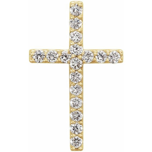 Petite Cross Necklace or Pendant