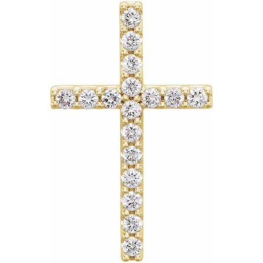 Petite Cross Necklace or Pendant