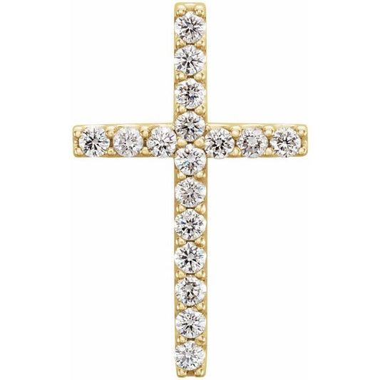 Petite Cross Necklace or Pendant