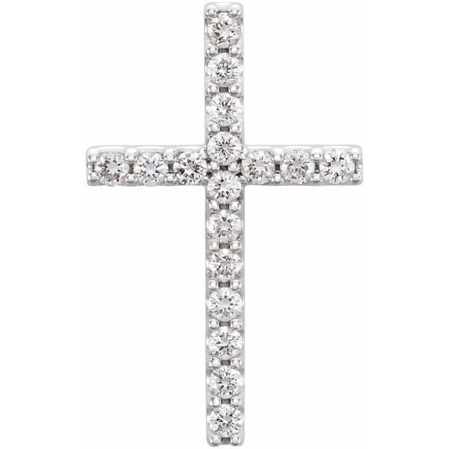 Petite Cross Necklace or Pendant
