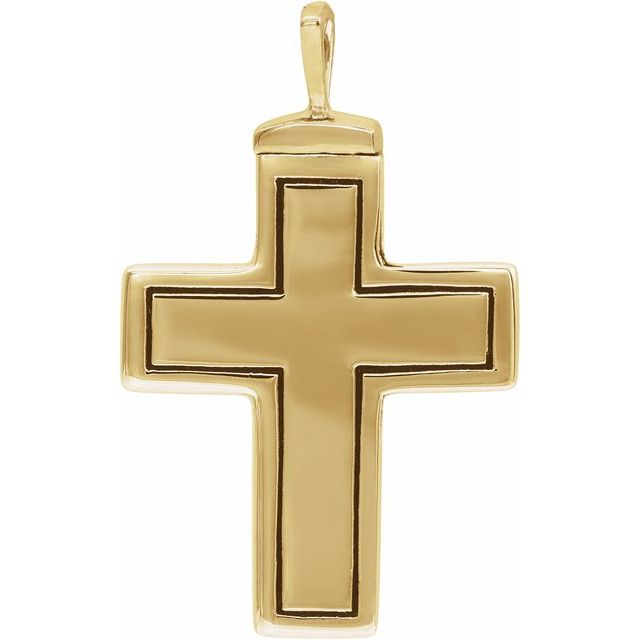 Cross Ash Holder Necklace or Pendant