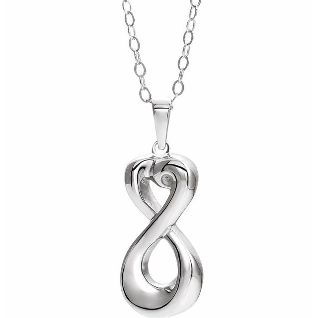 Infinite Love Ash Holder Necklace