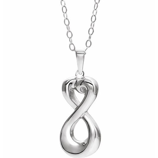 Infinite Love Ash Holder Necklace