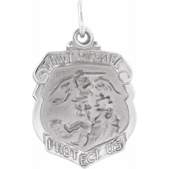 St. Michael Medal Necklace or Pendant