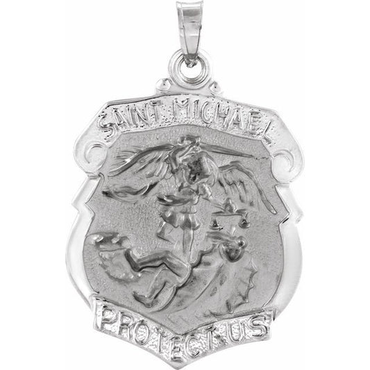 St. Michael Medal Necklace or Pendant
