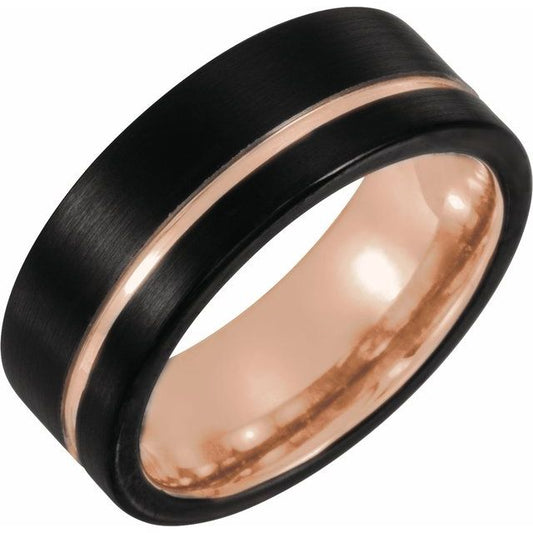 Tungsten Grooved Band