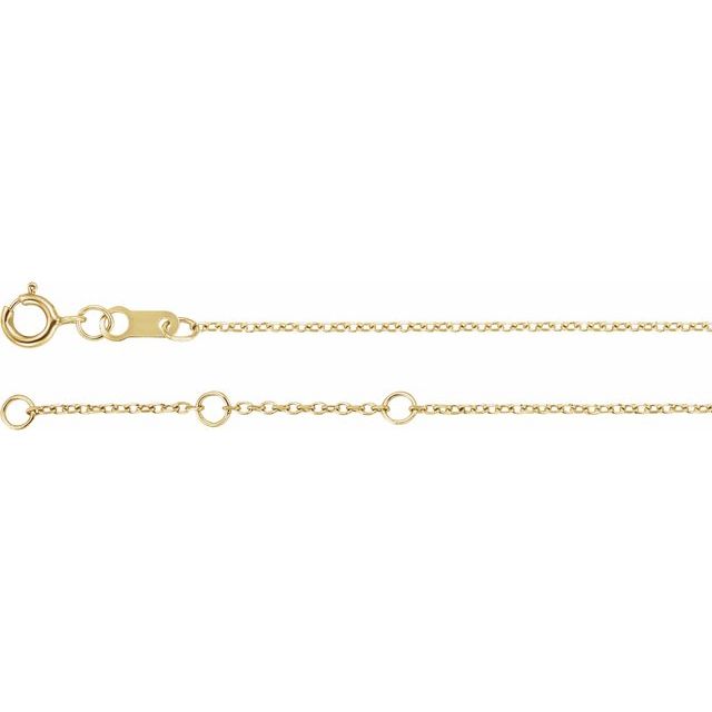 Bezel-Set Link Bracelet