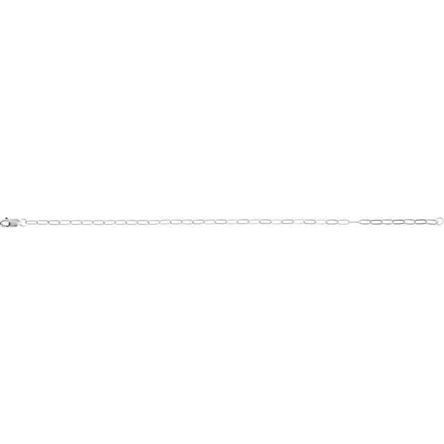 2.1 mm Paperclip-Style Chain