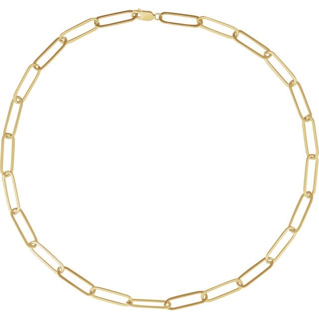 6.2 mm Paperclip-Style Chain