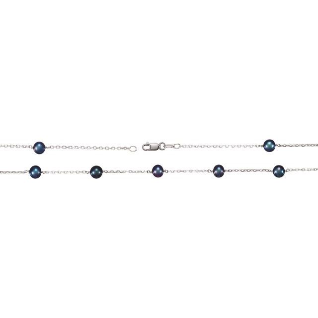 Pearl Station Necklace