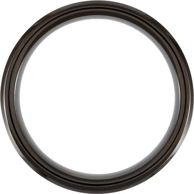 Cobalt Casted Band with Inlay