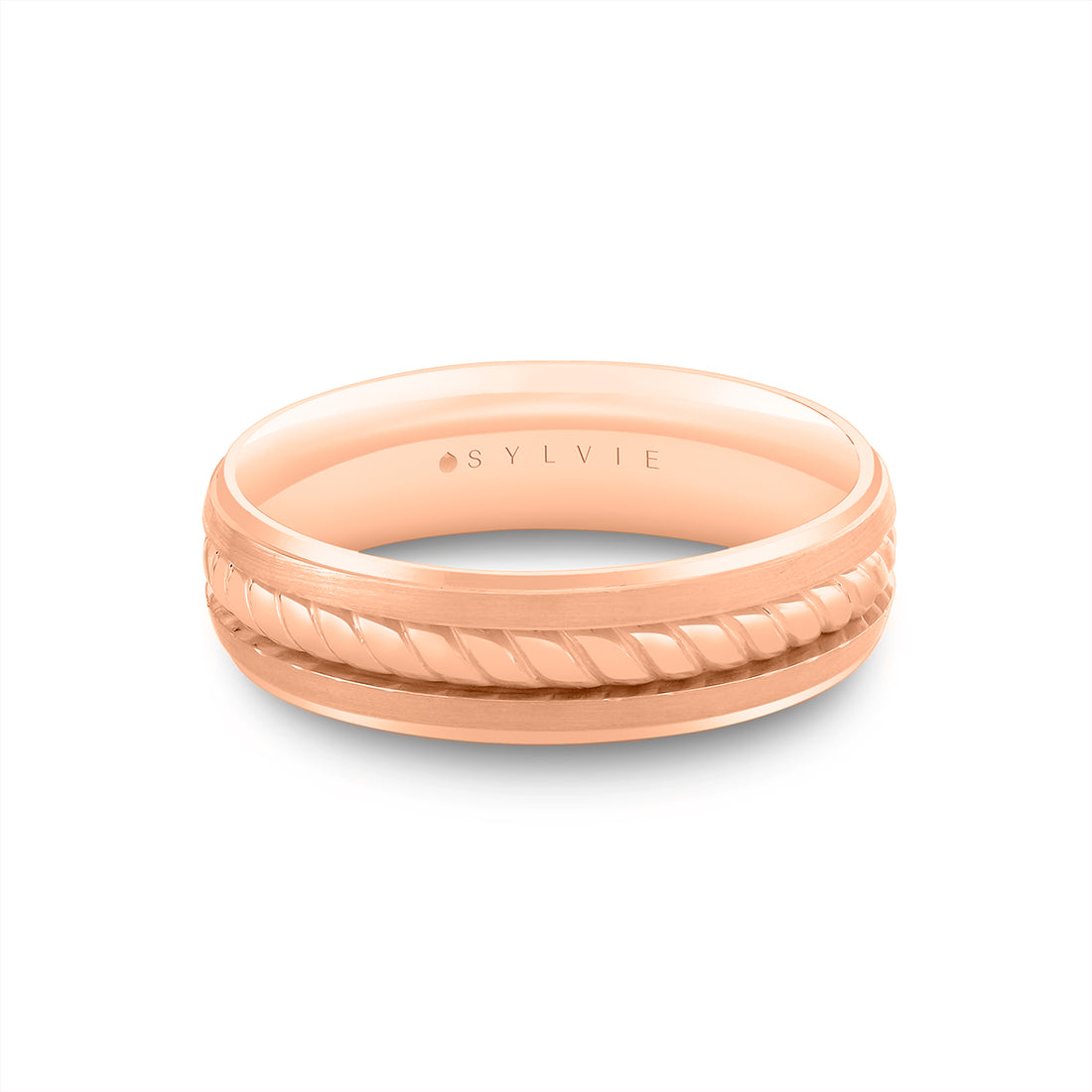 Heritage Brushed Rope Mens Band - Harrison