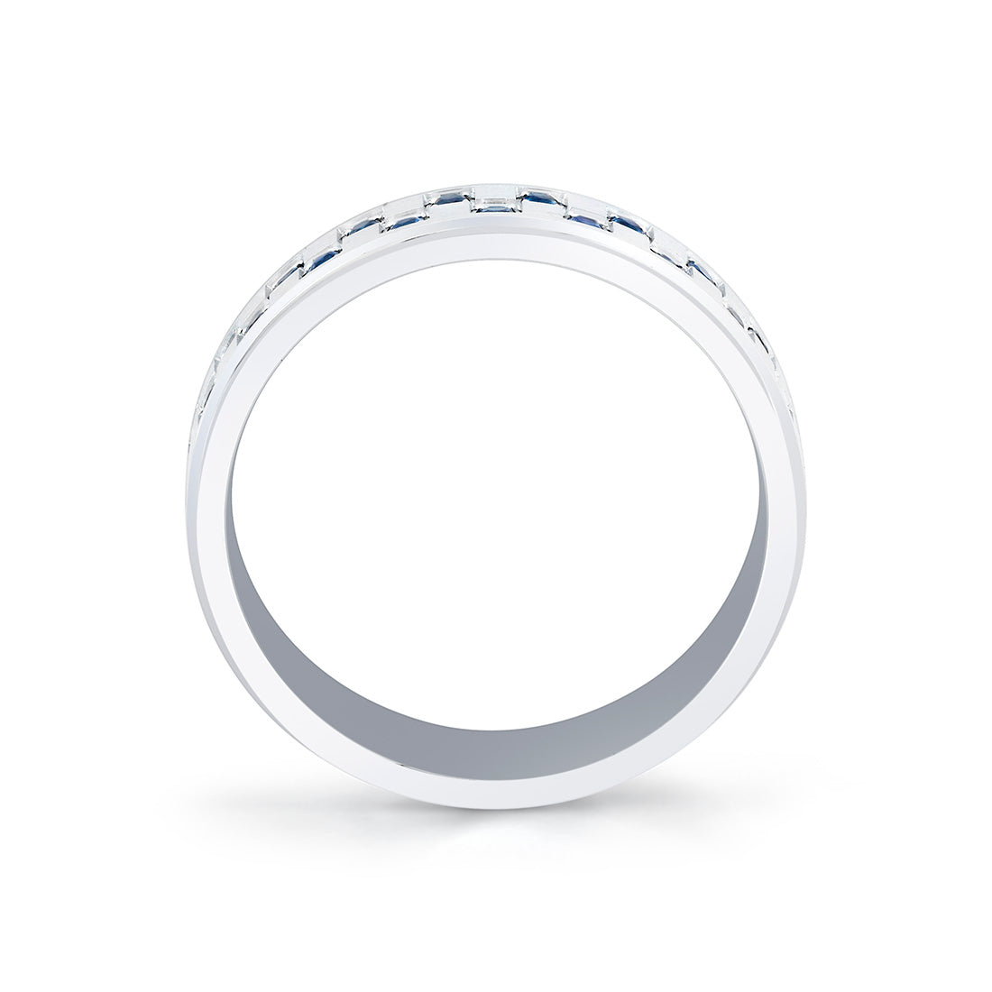 Heritage Brushed Gemstone Mens Band - Marcus