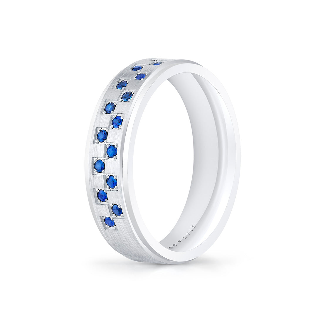 Heritage Brushed Gemstone Mens Band - Marcus