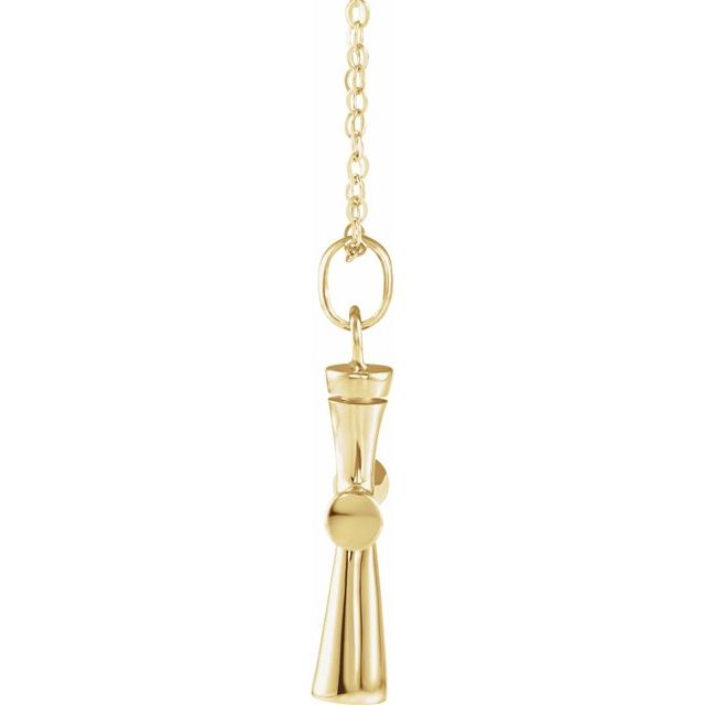 Cross Ash Holder Necklace or Pendant