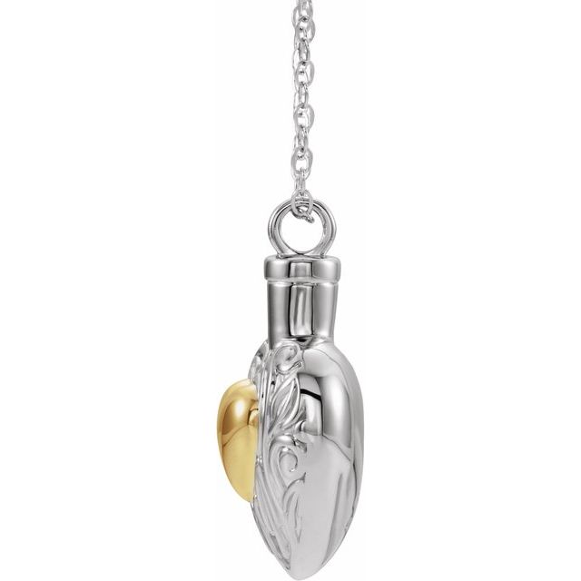 Heart Ash Holder Necklace