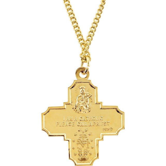 Four-Way Cross Necklace
