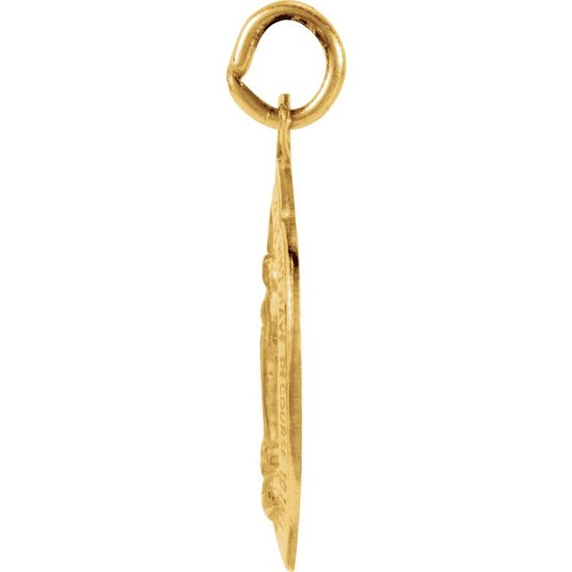 Oval Miraculous Medal Necklace or Pendant