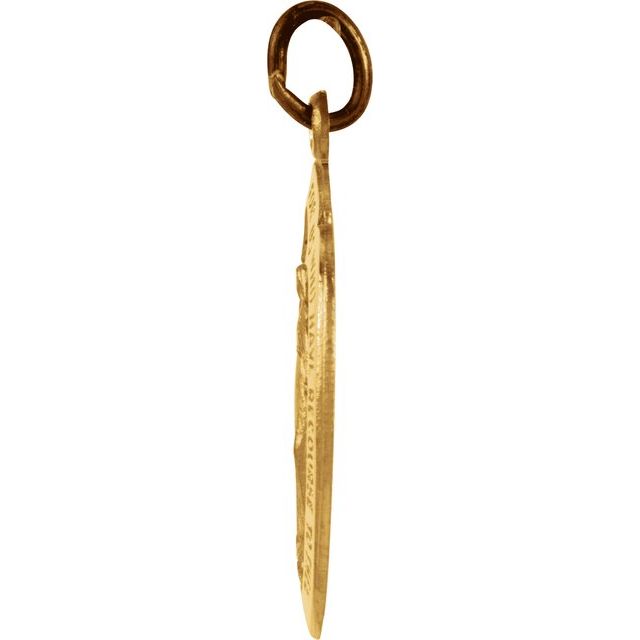 Oval Miraculous Medal Necklace or Pendant