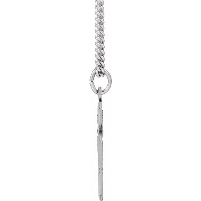 Four-Way Cross Medal Necklace or Pendant
