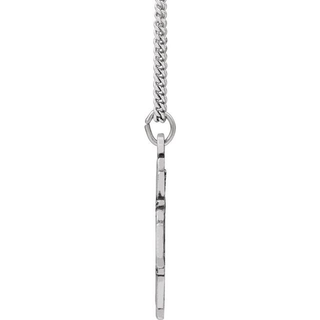 Four-Way Cross Medal Necklace or Pendant