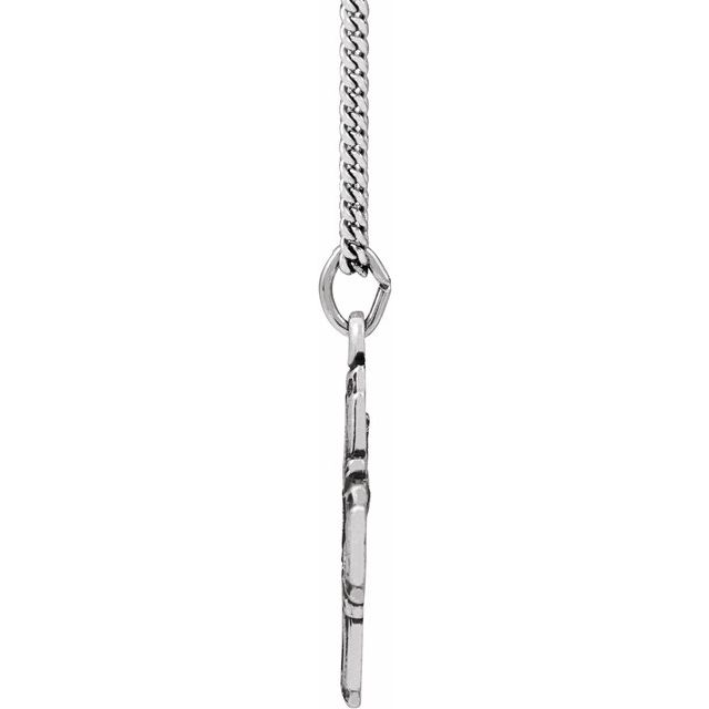 Four-Way Cross Medal Necklace or Pendant