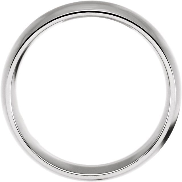 Titanium Domed Band