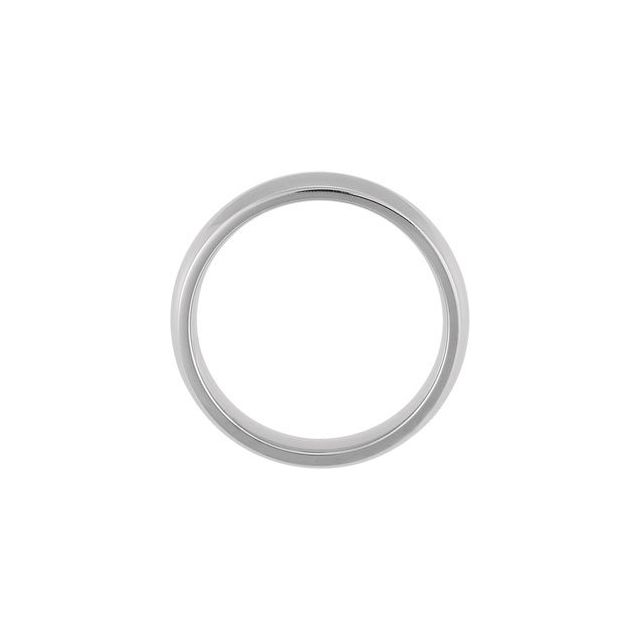 Titanium Domed Band