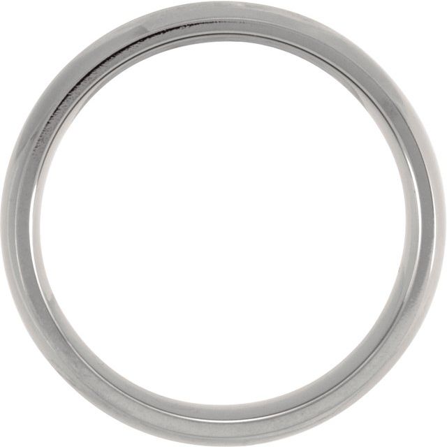 Titanium Domed Band