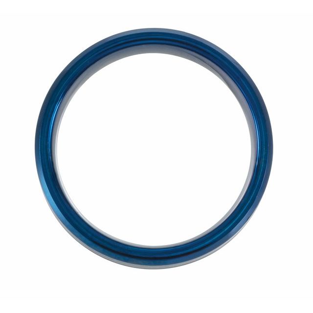 Tungsten Beveled Edge Band with Carbon Fiber Inlay