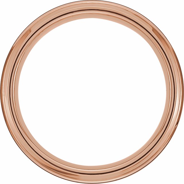 Tungsten Beveled Stepped Edge Band